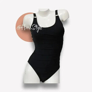 Calvin Klien modest black swimsuit size medium